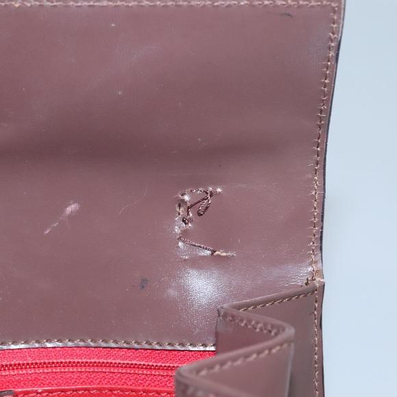 CELINE Hand Bag Leather Brown Gold Auth mr1262 - Picture 10 of 16